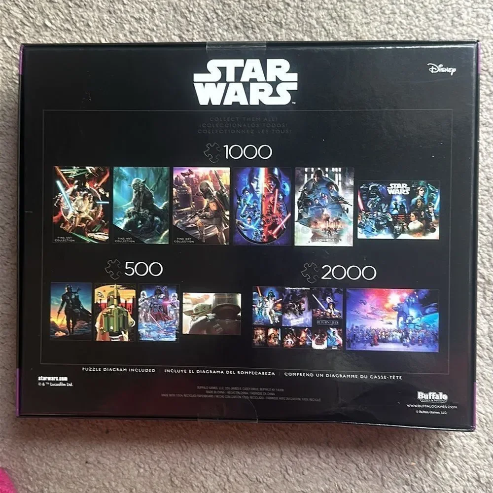 Star Wars Disney’s “Don’t Underestimate The Force” 2000-Piece Puzzle!